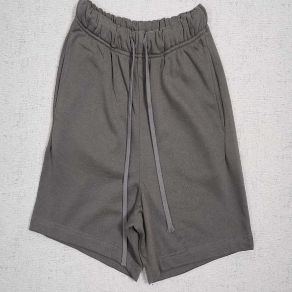RIVINGTON ROI REBIS Drawstring Gray Plain Track Shorts Shorts